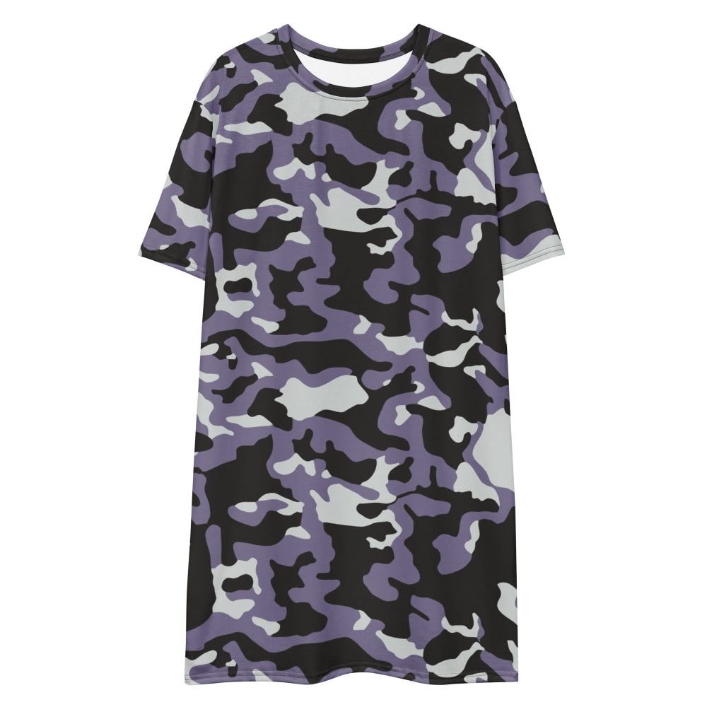 Ukrainian Special Police Dubok Amoeba Urban CAMO T-shirt dress - Womens T-Shirt Dress