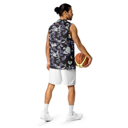 Ukrainian Special Police Dubok Amoeba Urban CAMO unisex basketball jersey - Unisex Basketball Jersey