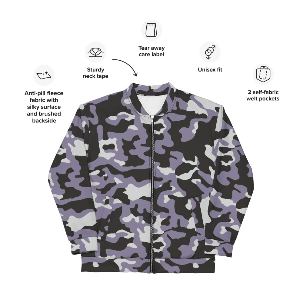 Ukrainian Special Police Dubok Amoeba Urban CAMO Unisex Bomber Jacket