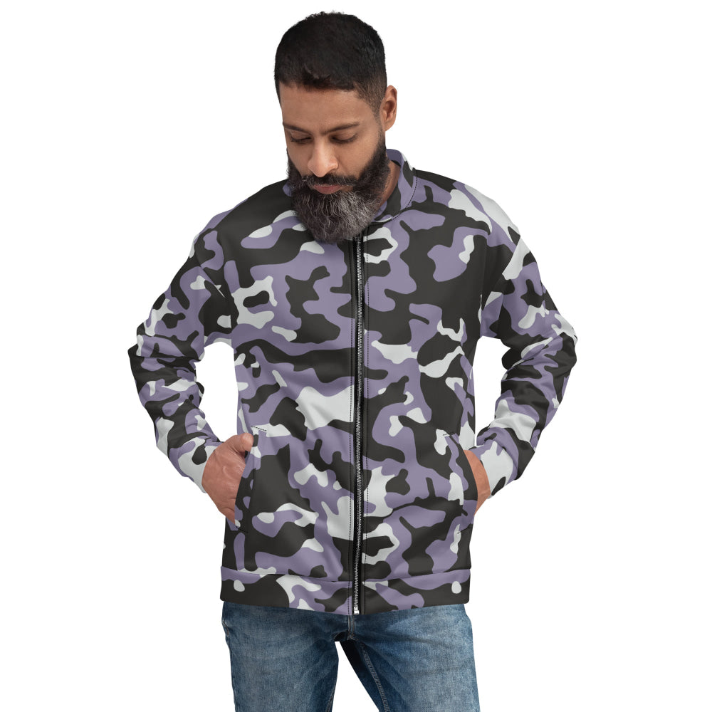 Ukrainian Special Police Dubok Amoeba Urban CAMO Unisex Bomber Jacket