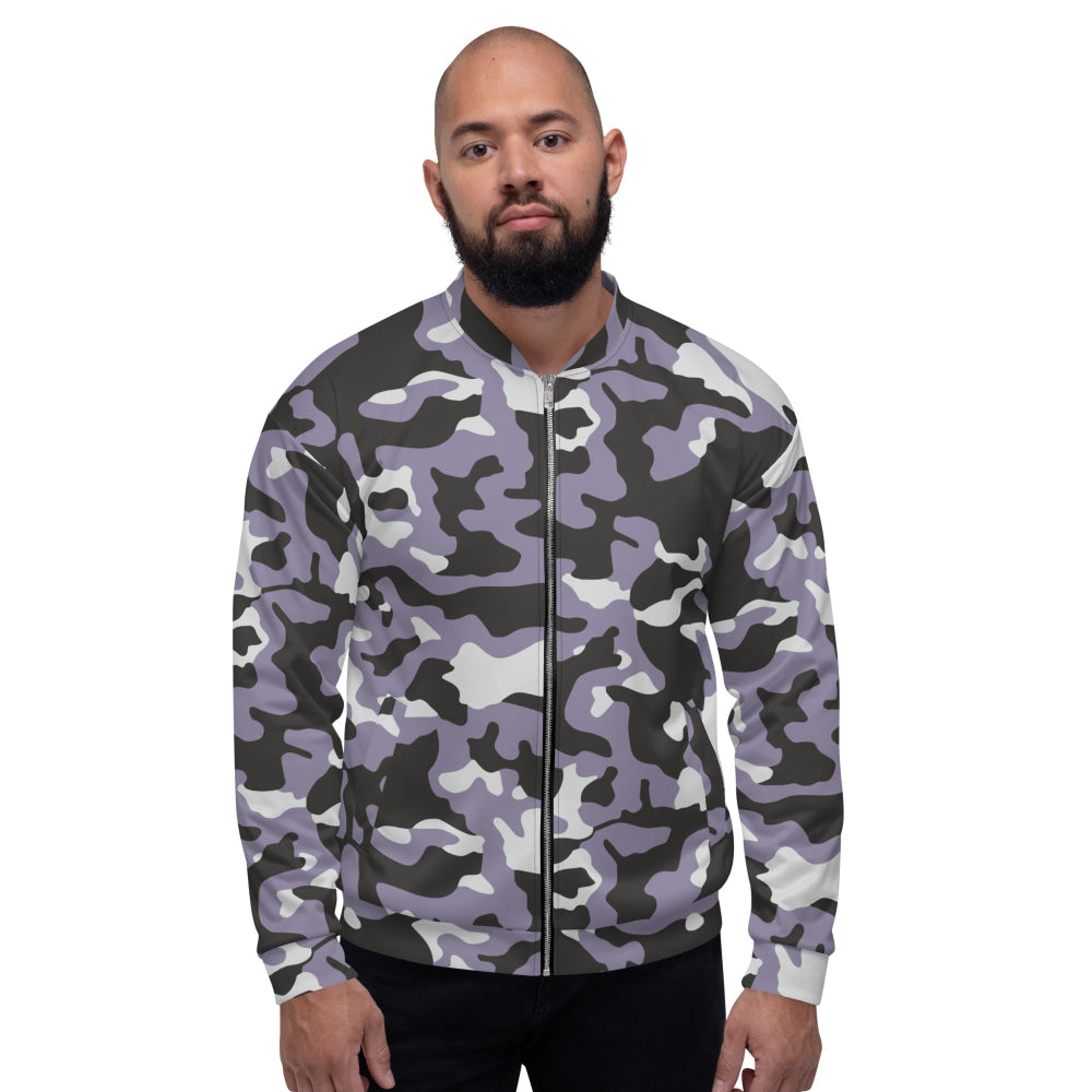 Ukrainian Special Police Dubok Amoeba Urban CAMO Unisex Bomber Jacket