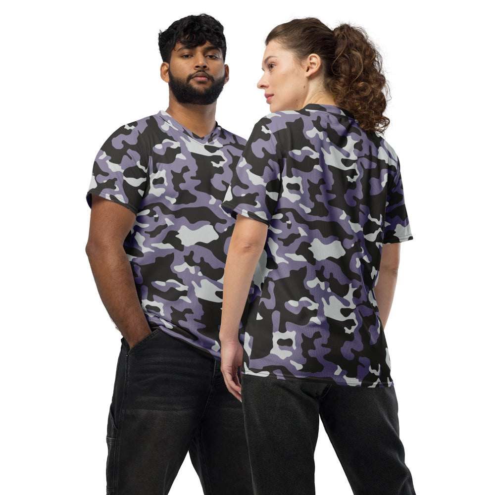 Ukrainian Special Police Dubok Amoeba Urban CAMO unisex sports jersey - 2XS - Unisex Sports Jersey