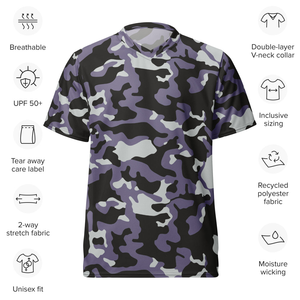 Ukrainian Special Police Dubok Amoeba Urban CAMO unisex sports jersey - Unisex Sports Jersey