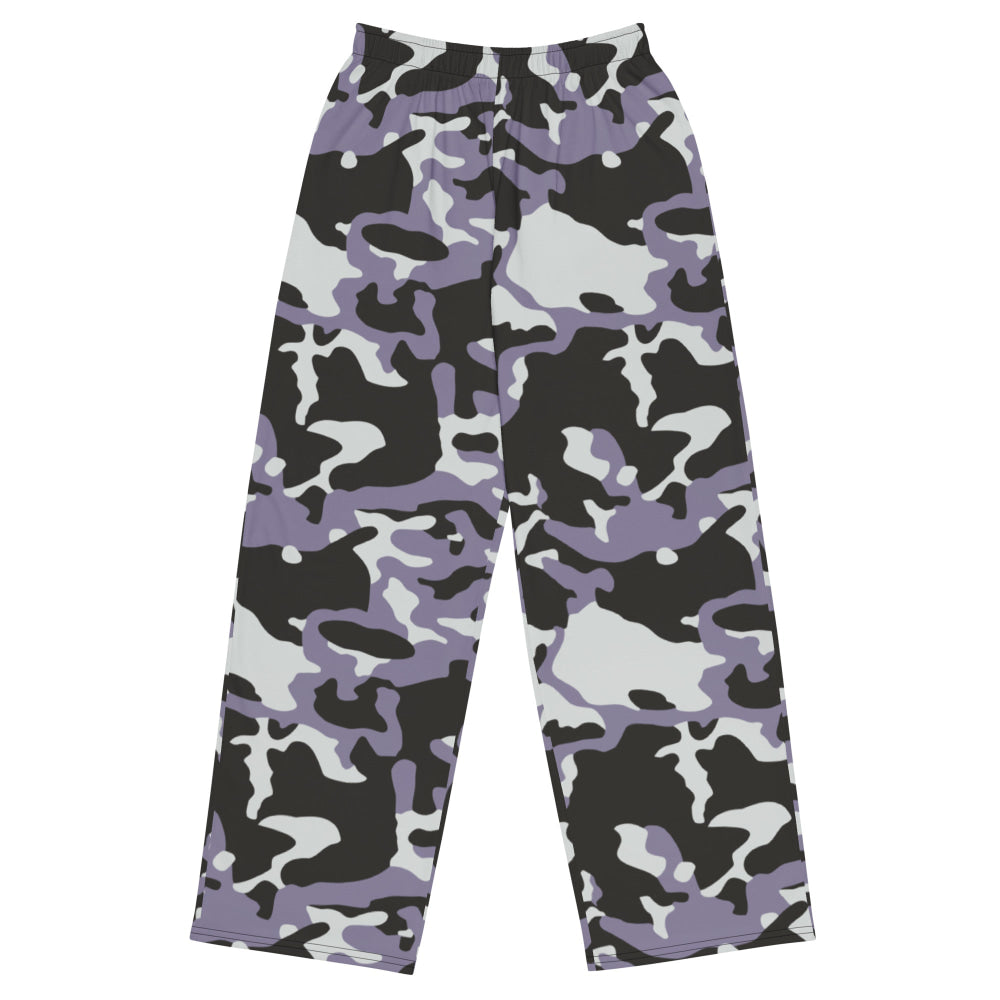 Ukrainian Special Police Dubok Amoeba Urban CAMO unisex wide-leg pants - 2XS - Unisex Wide-Leg Pants