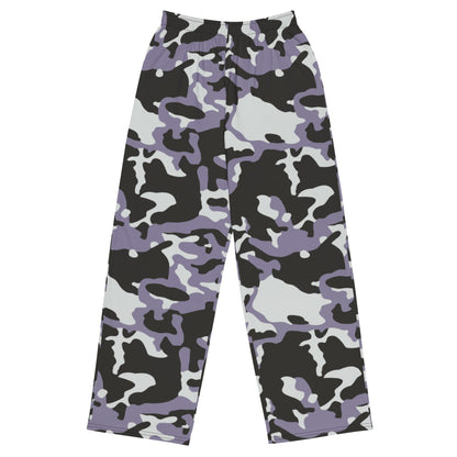 Ukrainian Special Police Dubok Amoeba Urban CAMO unisex wide-leg pants - 2XS - Unisex Wide-Leg Pants