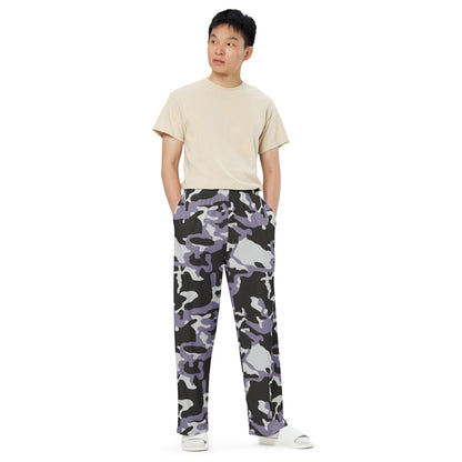 Ukrainian Special Police Dubok Amoeba Urban CAMO unisex wide-leg pants - Unisex Wide-Leg Pants