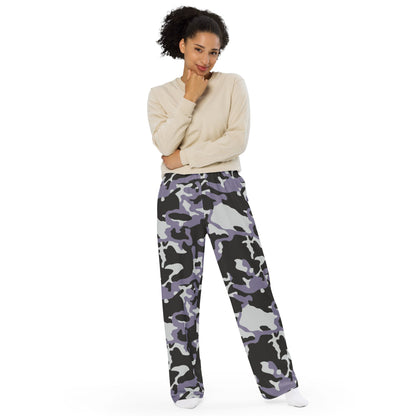 Ukrainian Special Police Dubok Amoeba Urban CAMO unisex wide-leg pants - Unisex Wide-Leg Pants