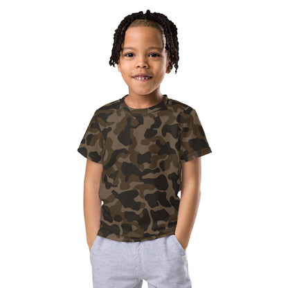 Ukrainian TTsKO Bytan Mountain CAMO Kids crew neck t-shirt - 2T - Crew Neck T-shirt