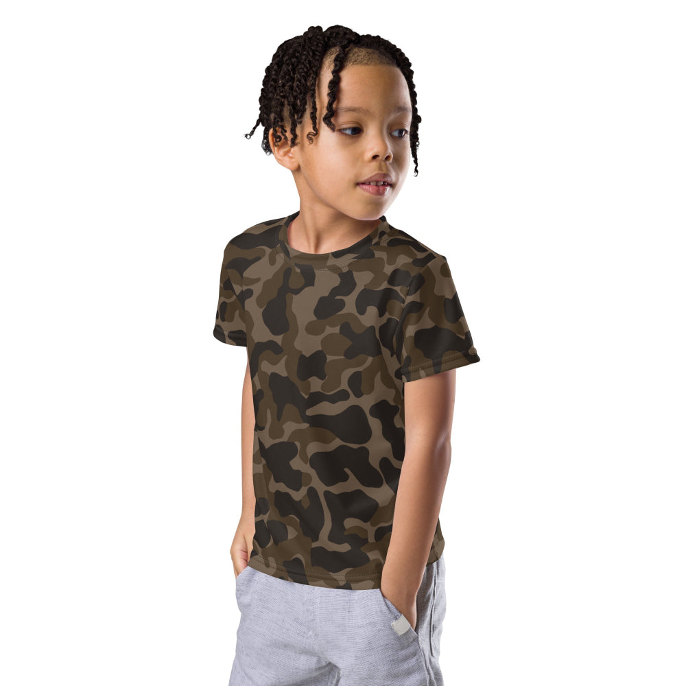 Ukrainian TTsKO Bytan Mountain CAMO Kids crew neck t-shirt - Crew Neck T-shirt