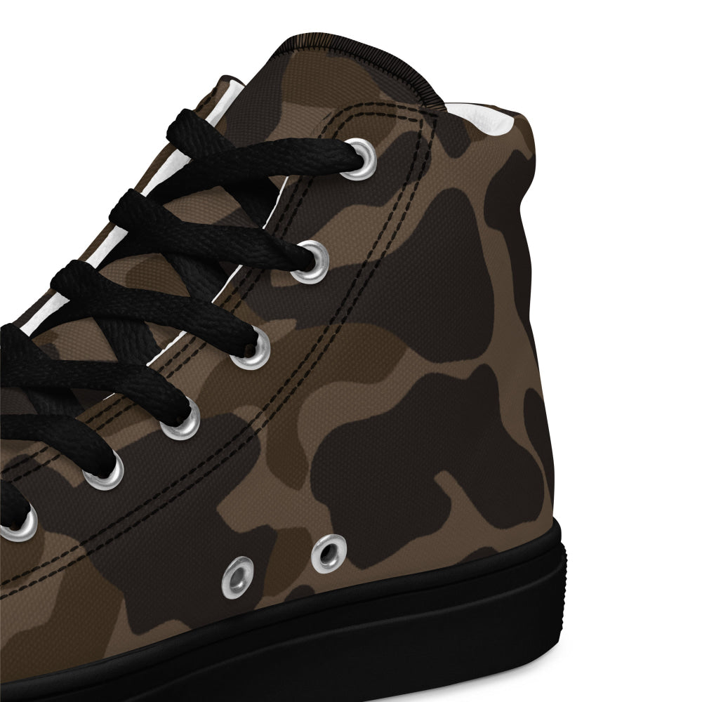 Ukrainian TTsKO Bytan Mountain CAMO Men’s high top canvas shoes - Mens High Top Canvas Shoes