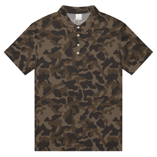 Ukrainian TTsKO Bytan Mountain CAMO Men’s slim fit polo - XS - Mens Slim Fit Polo