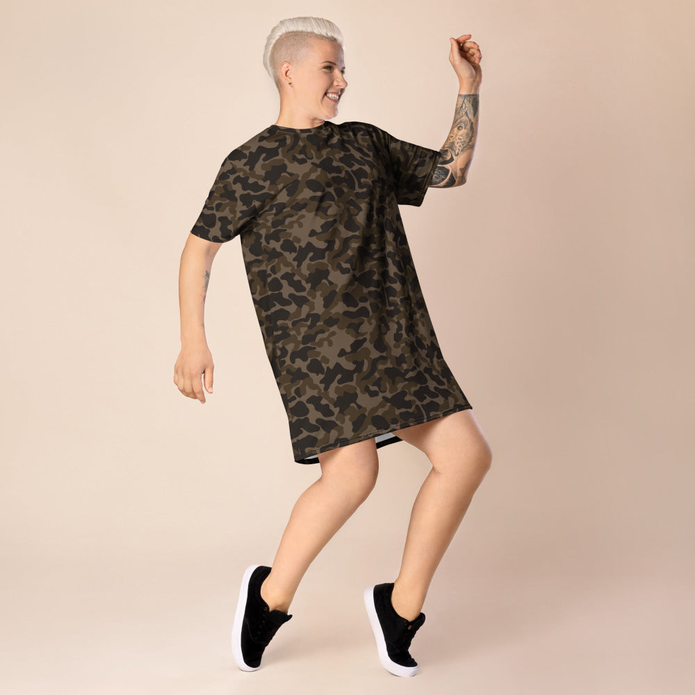 Ukrainian TTsKO Bytan Mountain CAMO T-shirt dress - Womens T-Shirt Dress