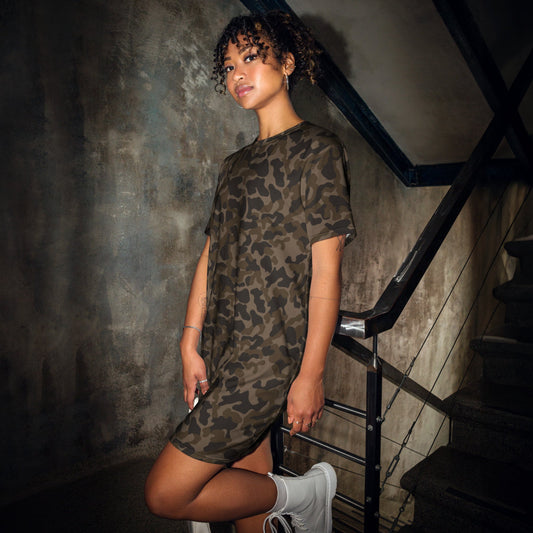 Ukrainian TTsKO Bytan Mountain CAMO T-shirt dress - 2XS