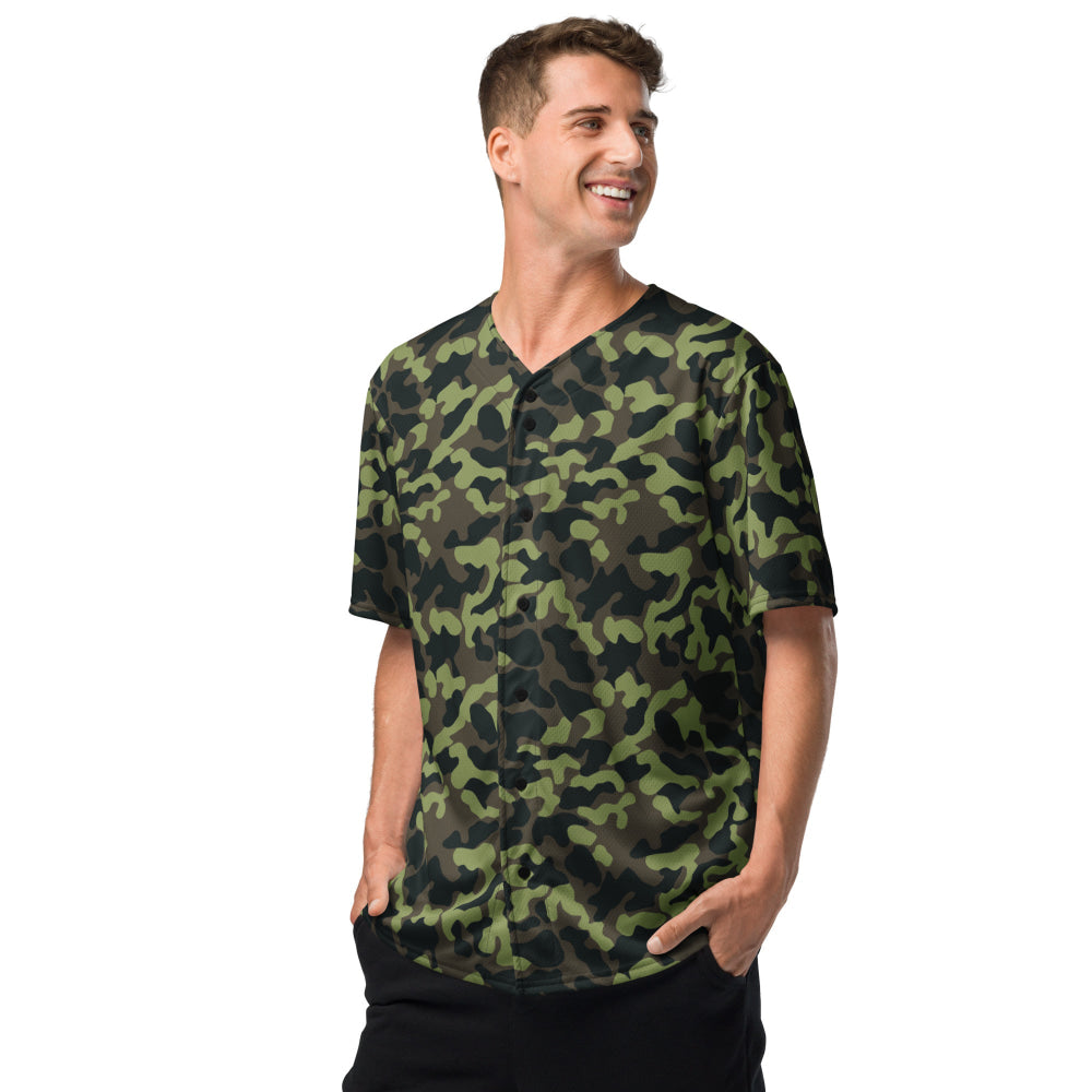 Ukrainian TTsKO Bytan Woodland CAMO baseball jersey - Unisex Baseball Jersey