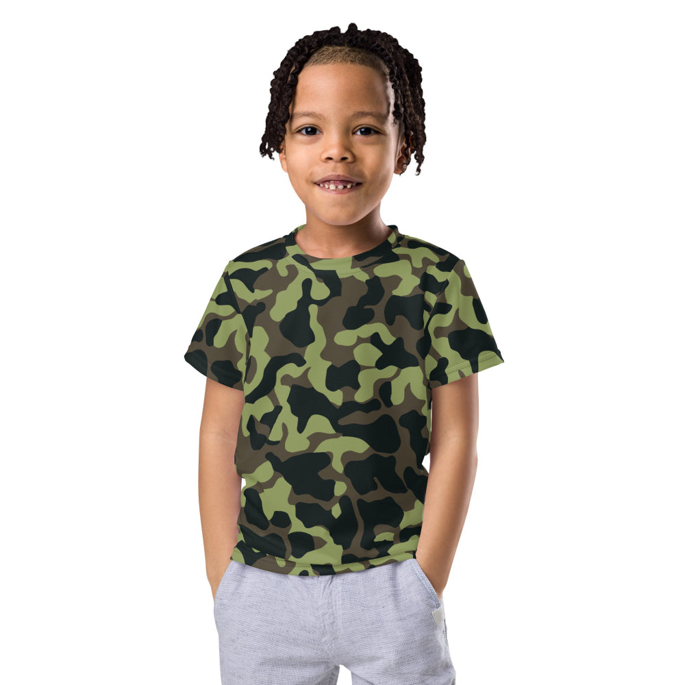 Ukrainian TTsKO Bytan Woodland CAMO Kids crew neck t-shirt - 2T - Crew Neck T-shirt