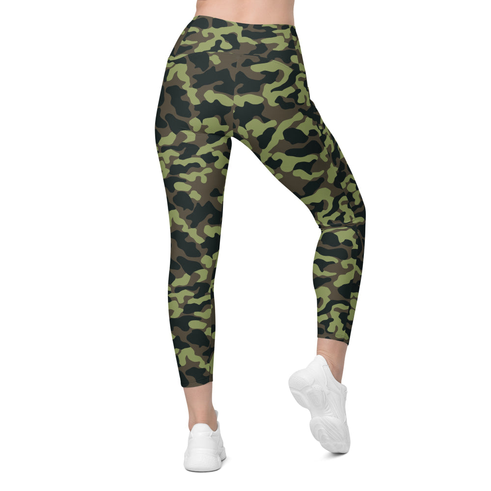 Ukrainian TTsKO Bytan Woodland CAMO Leggings with pockets - Womens With Pockets