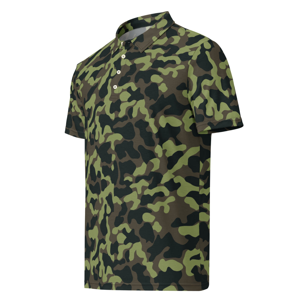 Ukrainian TTsKO Bytan Woodland CAMO Men’s slim fit polo - Mens Slim Fit Polo