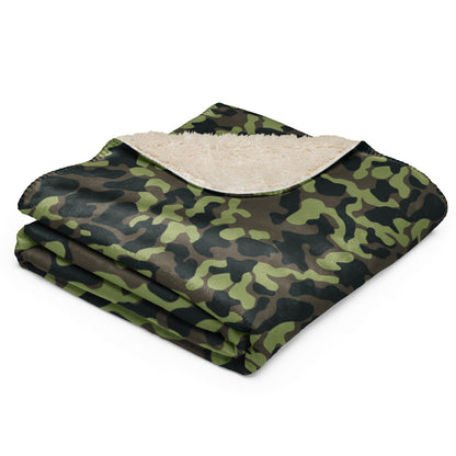 Ukrainian TTsKO Bytan Woodland CAMO Sherpa blanket - Blanket