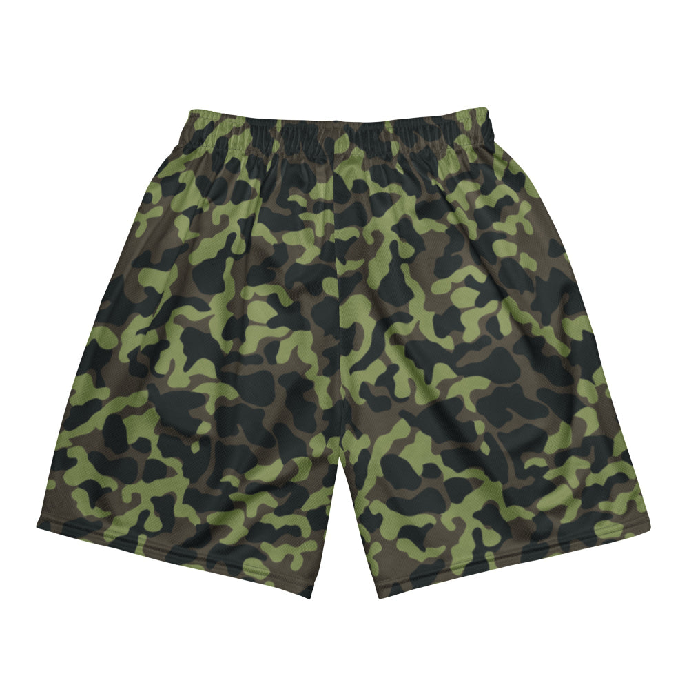 Ukrainian TTsKO Bytan Woodland CAMO Unisex mesh shorts - Mesh Shorts