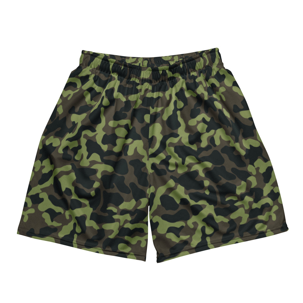 Ukrainian TTsKO Bytan Woodland CAMO Unisex mesh shorts - 2XS - Mesh Shorts