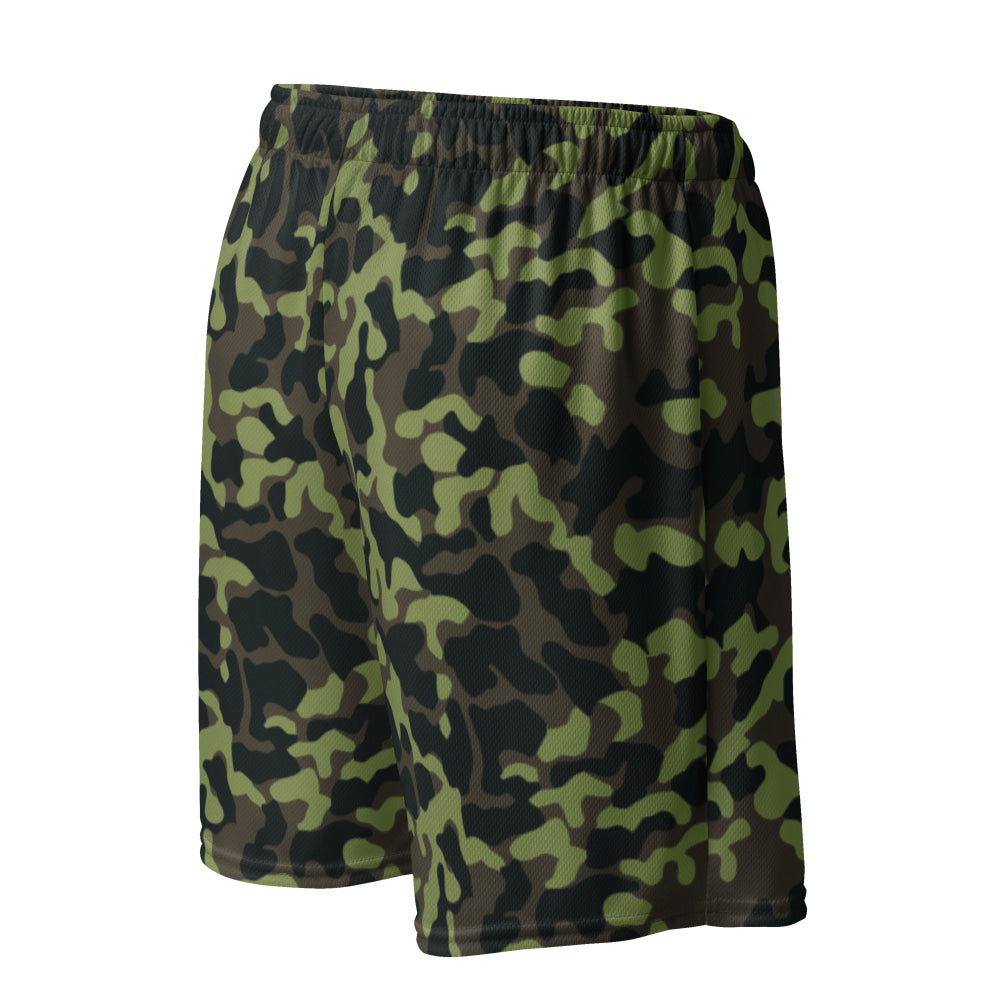 Ukrainian TTsKO Bytan Woodland CAMO Unisex mesh shorts - Mesh Shorts