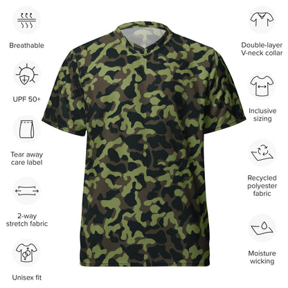 Ukrainian TTsKO Bytan Woodland CAMO unisex sports jersey - Unisex Sports Jersey