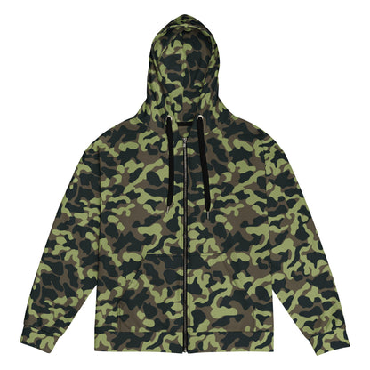 Ukrainian TTsKO Bytan Woodland CAMO Unisex zip hoodie - Zip Hoodie