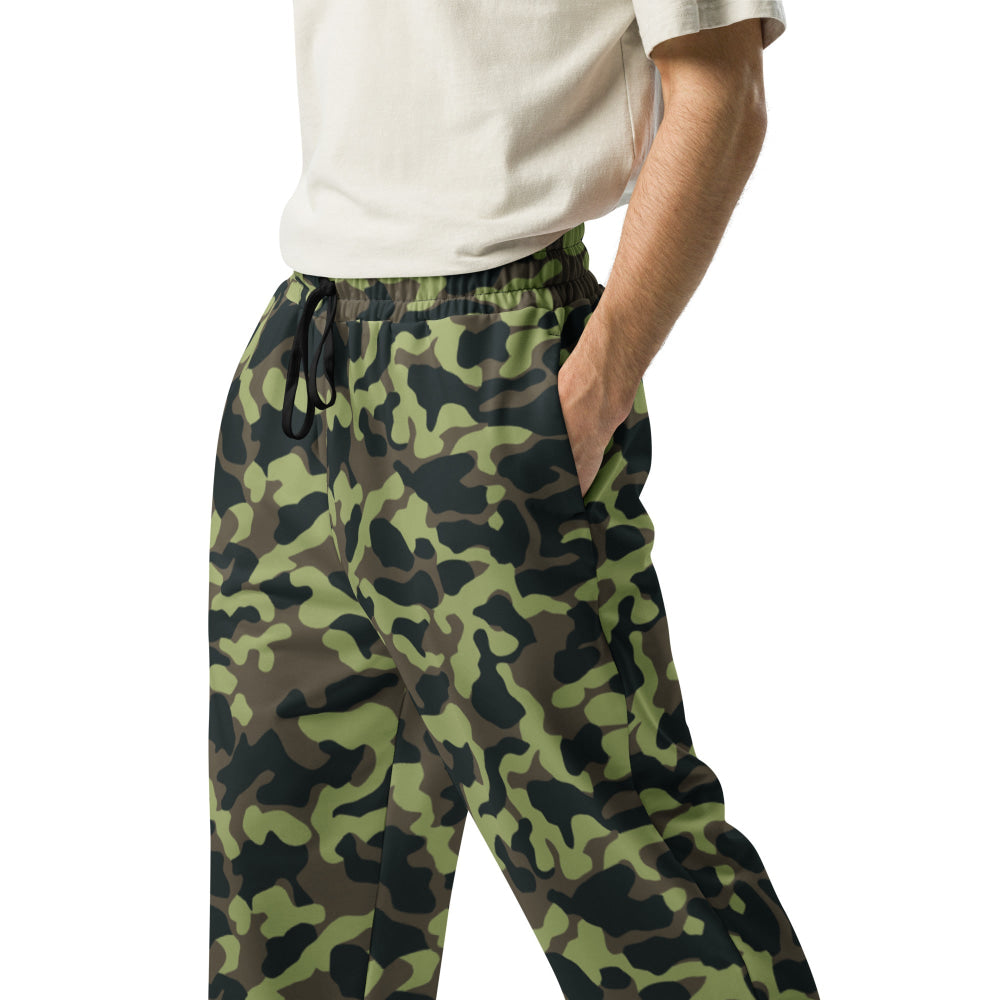 Ukrainian TTsKO Bytan Woodland CAMO Wide-leg joggers - Unisex Joggers