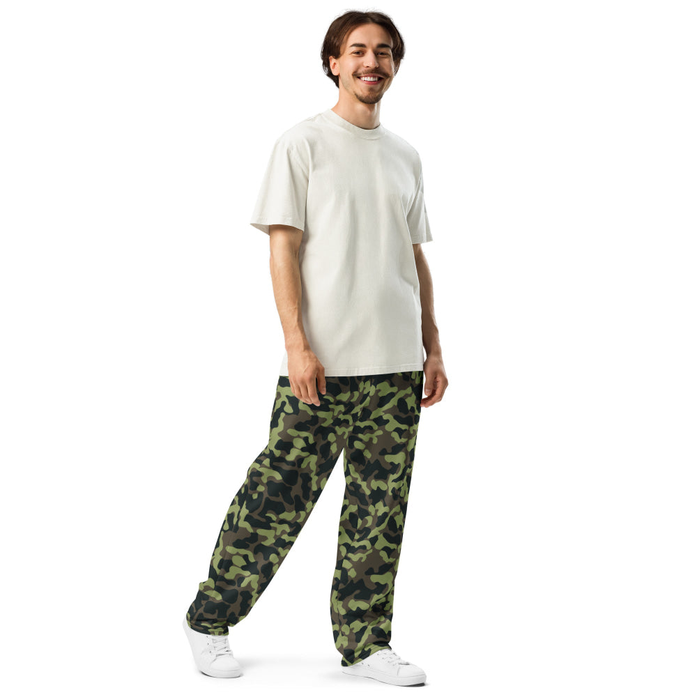 Ukrainian TTsKO Bytan Woodland CAMO Wide-leg joggers - Unisex Joggers