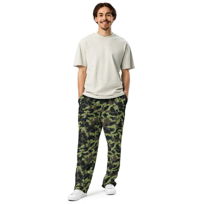 Ukrainian TTsKO Bytan Woodland CAMO Wide-leg joggers - Unisex Joggers