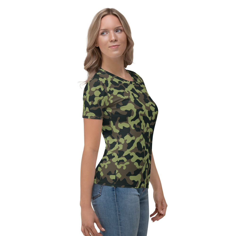 Ukrainian TTsKO Bytan Woodland CAMO Women’s T-shirt - Womens T-Shirt