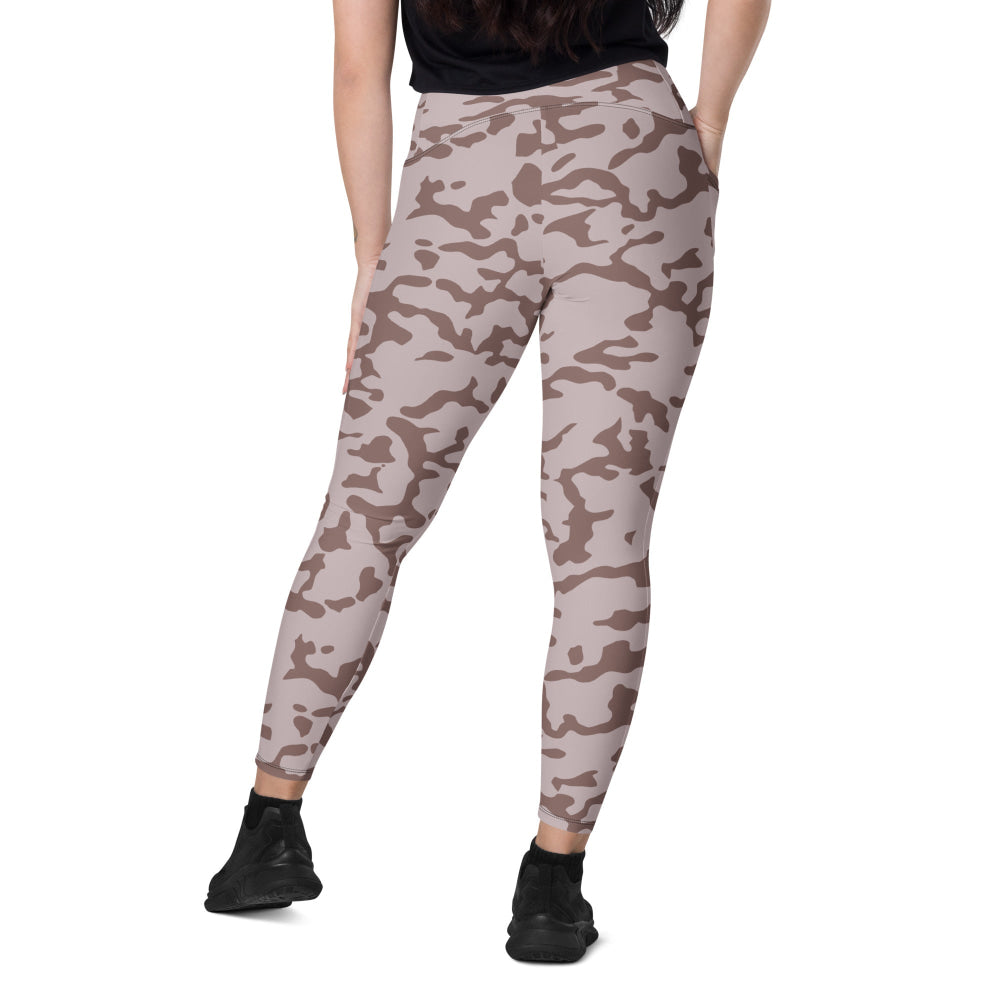 Ukrainian TTsKO Two-Color Desert CAMO Leggings with pockets - Womens With Pockets