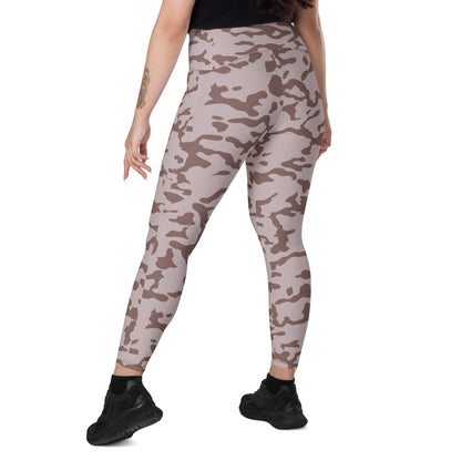 Ukrainian TTsKO Two-Color Desert CAMO Leggings with pockets - Womens With Pockets