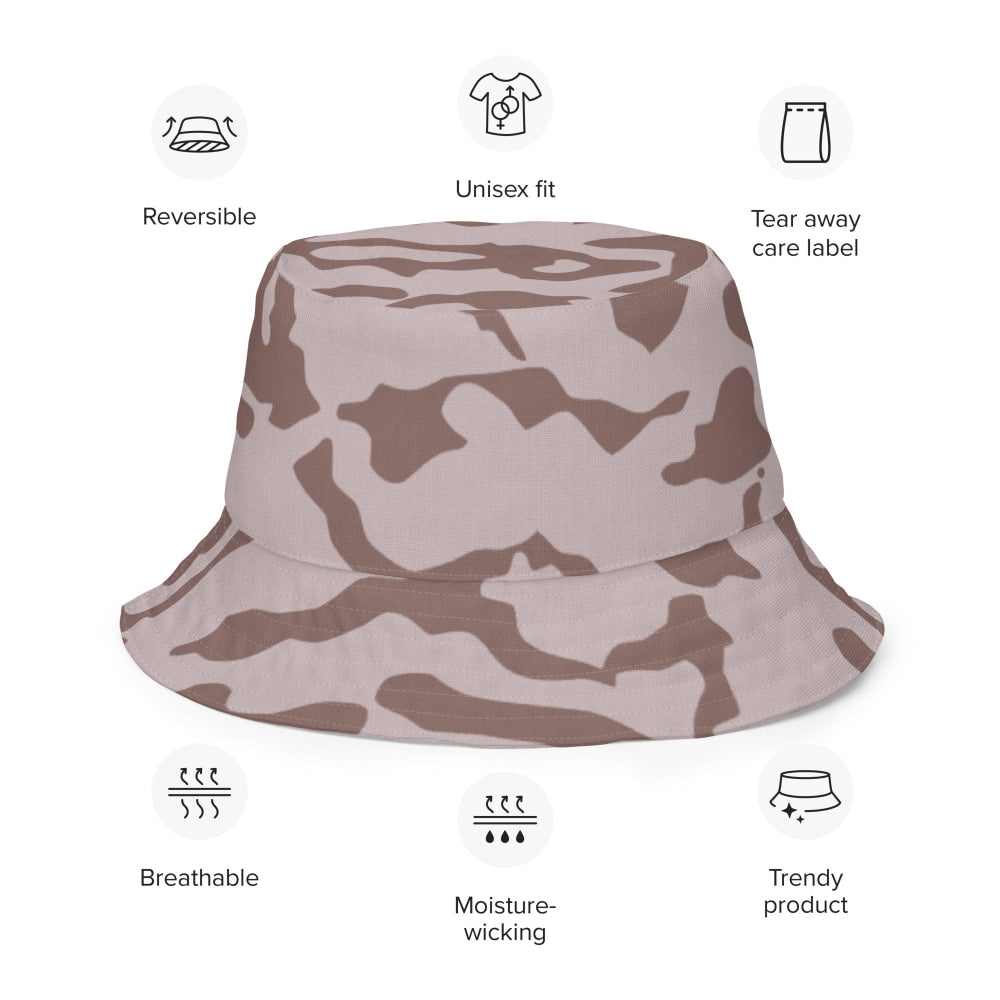 Ukrainian TTsKO Two-Color Desert CAMO Reversible bucket hat - Bucket Hat