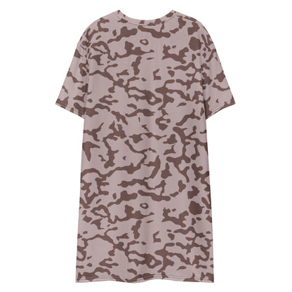 Ukrainian TTsKO Two-Color Desert CAMO T-shirt dress - Womens T-Shirt Dress