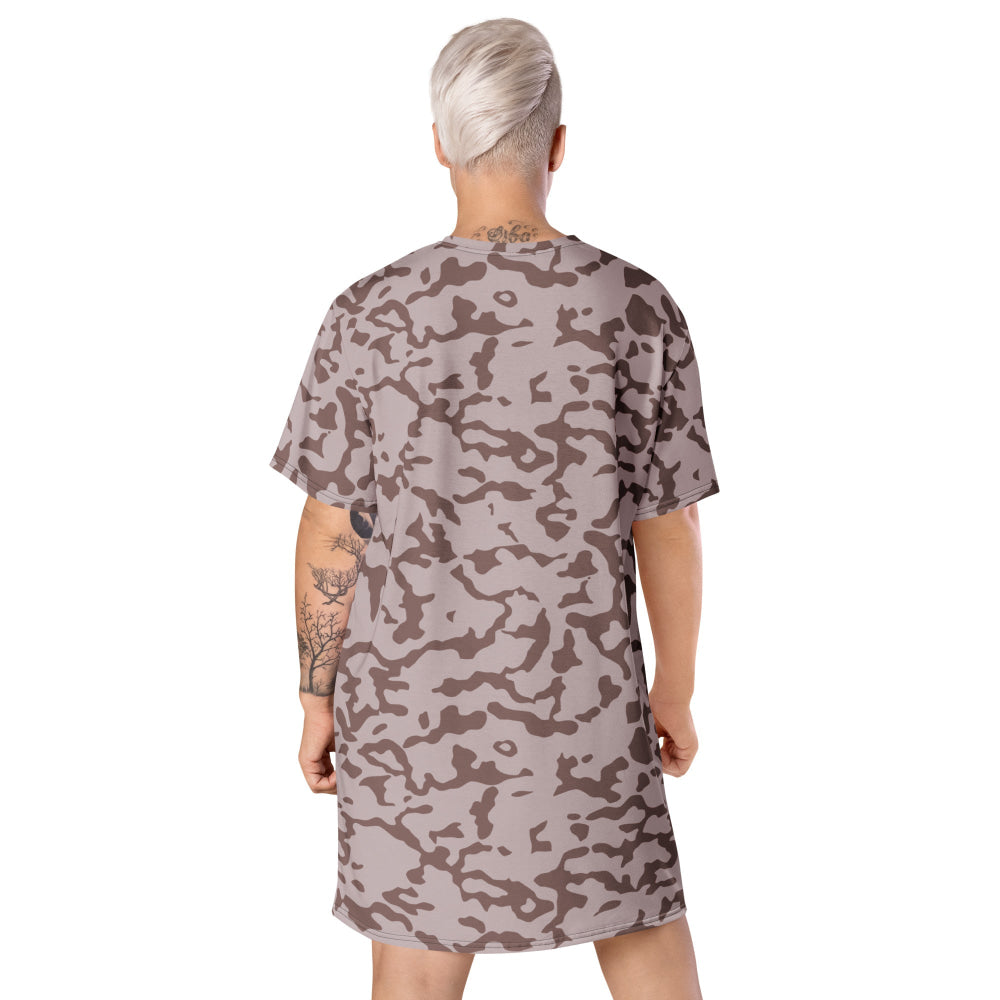 Ukrainian TTsKO Two-Color Desert CAMO T-shirt dress - Womens T-Shirt Dress