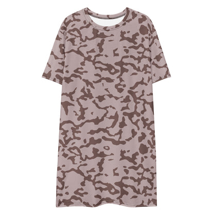 Ukrainian TTsKO Two-Color Desert CAMO T-shirt dress - Womens T-Shirt Dress