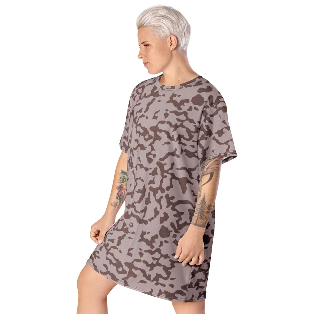 Ukrainian TTsKO Two-Color Desert CAMO T-shirt dress - Womens T-Shirt Dress