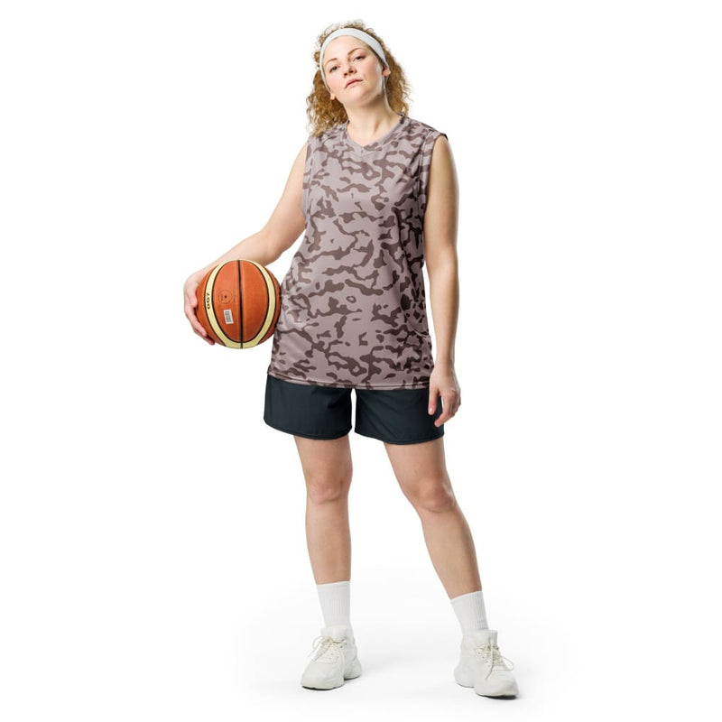 Ukrainian TTsKO Two-Color Desert CAMO unisex basketball jersey