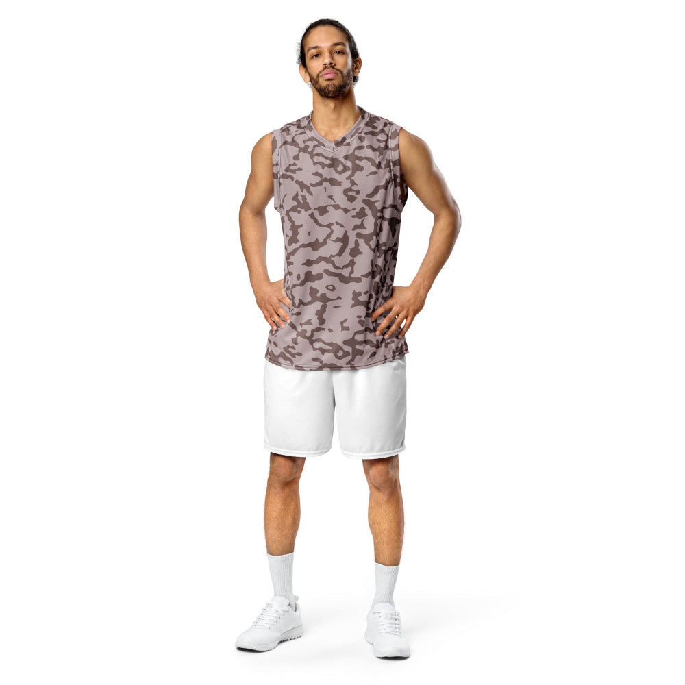 Ukrainian TTsKO Two-Color Desert CAMO unisex basketball jersey - Unisex Basketball Jersey