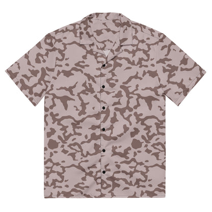 Ukrainian TTsKO Two-Color Desert CAMO Unisex button shirt - 2XS - Button Shirt