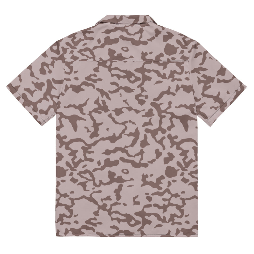 Ukrainian TTsKO Two-Color Desert CAMO Unisex button shirt - Button Shirt