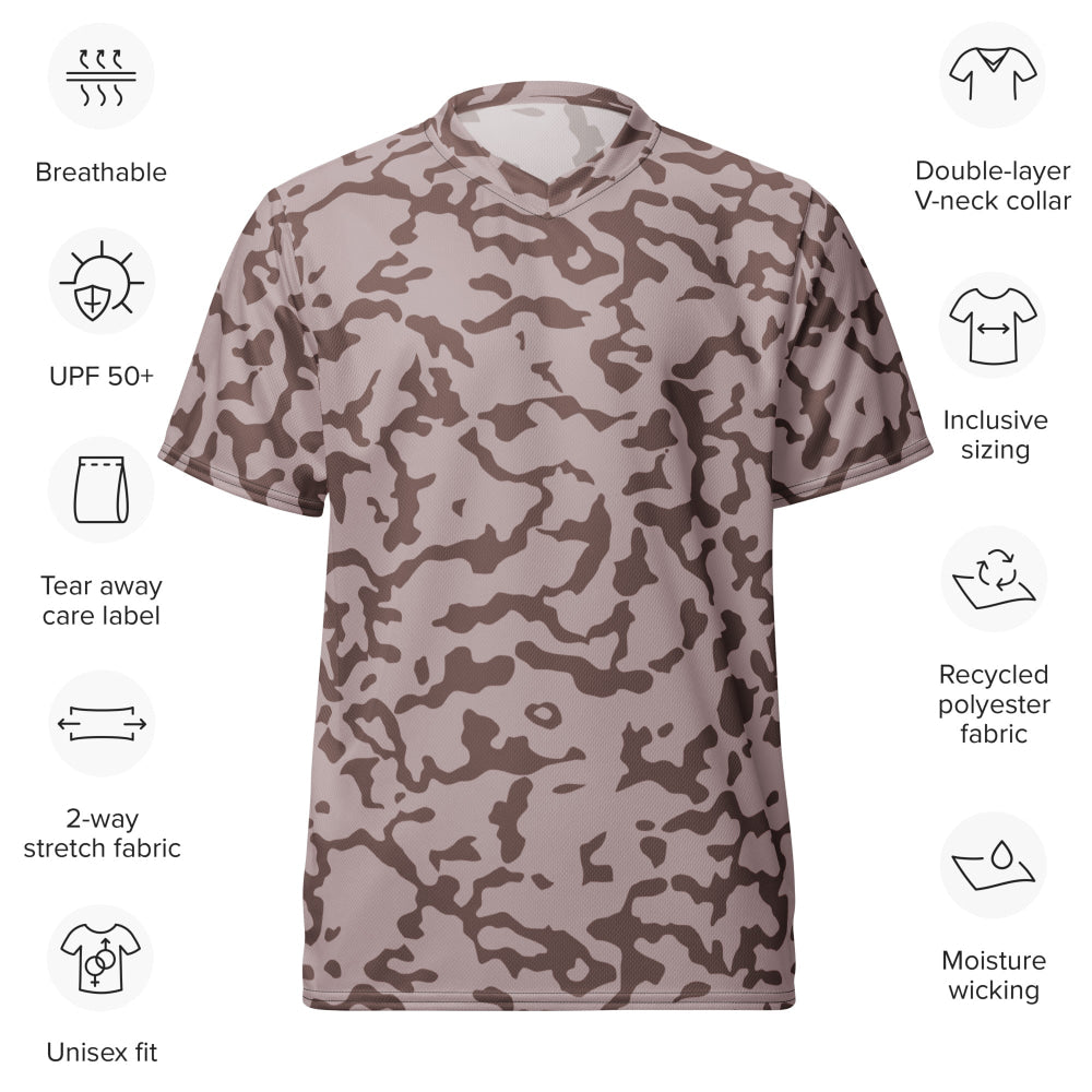 Ukrainian TTsKO Two-Color Desert CAMO unisex sports jersey - Unisex Sports Jersey