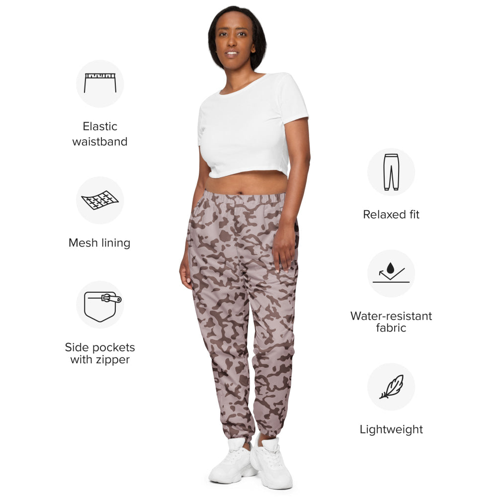 Ukrainian TTsKO Two-Color Desert CAMO Unisex track pants - Track Pants