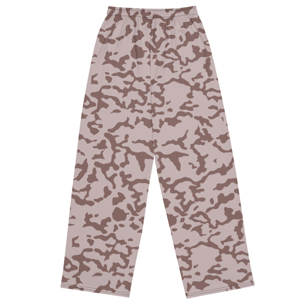 Ukrainian TTsKO Two-Color Desert CAMO unisex wide-leg pants - Unisex Wide-Leg Pants