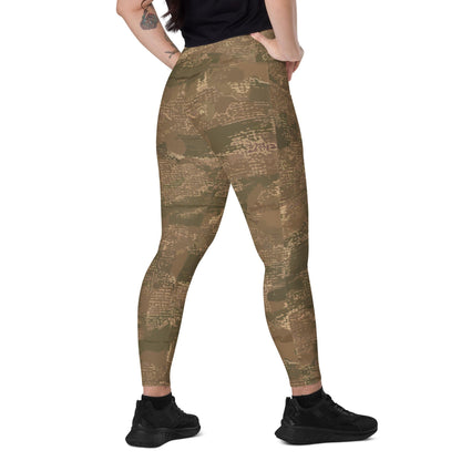 Ukrainian Varan CAMO Leggings with pockets - 2XS - Womens With Pockets