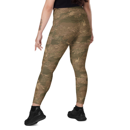 Ukrainian Varan CAMO Leggings with pockets - Womens With Pockets