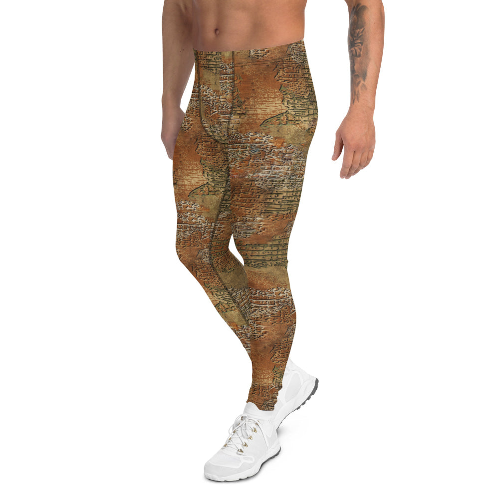 Ukrainian Varan Textured CAMO Men’s Leggings - Mens