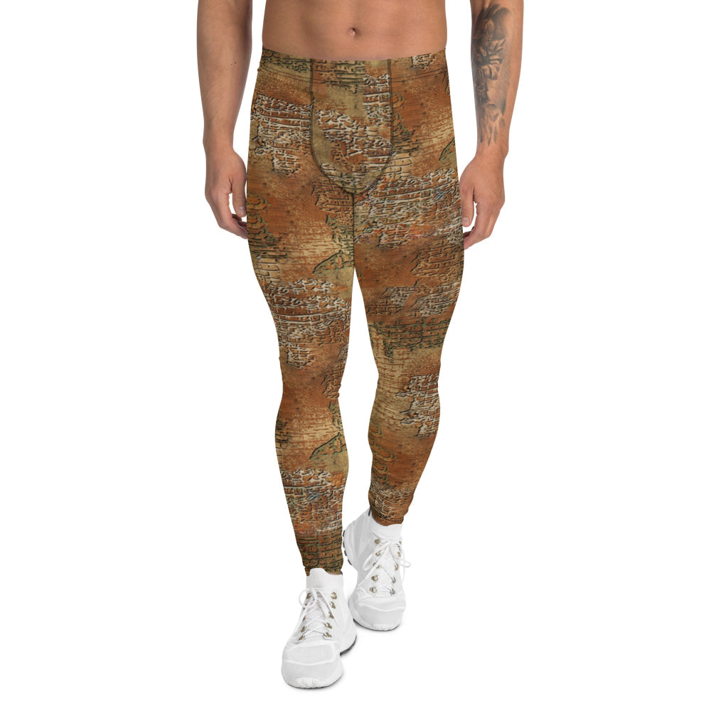 Ukrainian Varan Textured CAMO Men’s Leggings - XS - Mens