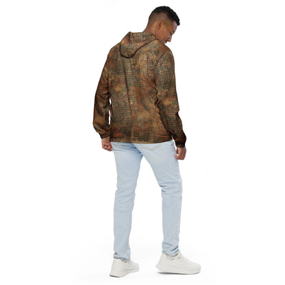 Ukrainian Varan Textured CAMO Men’s windbreaker - Mens Windbreaker